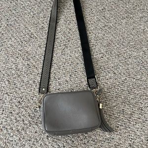 Elie Beaumont Bag from London, Grey Crossbody